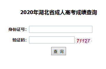 2020年湖北工业大学成人高考成绩查询入口已开通